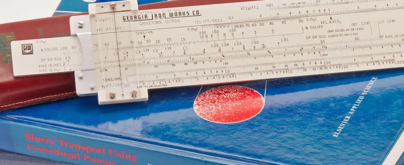 TWH Slurry Slide Ruler